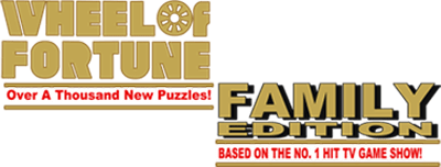 Wheel of Fortune Family Edition logo for NES